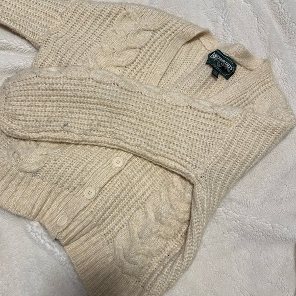 AE CROPPED KNIT CARDIGAN - Picture 3 of 6